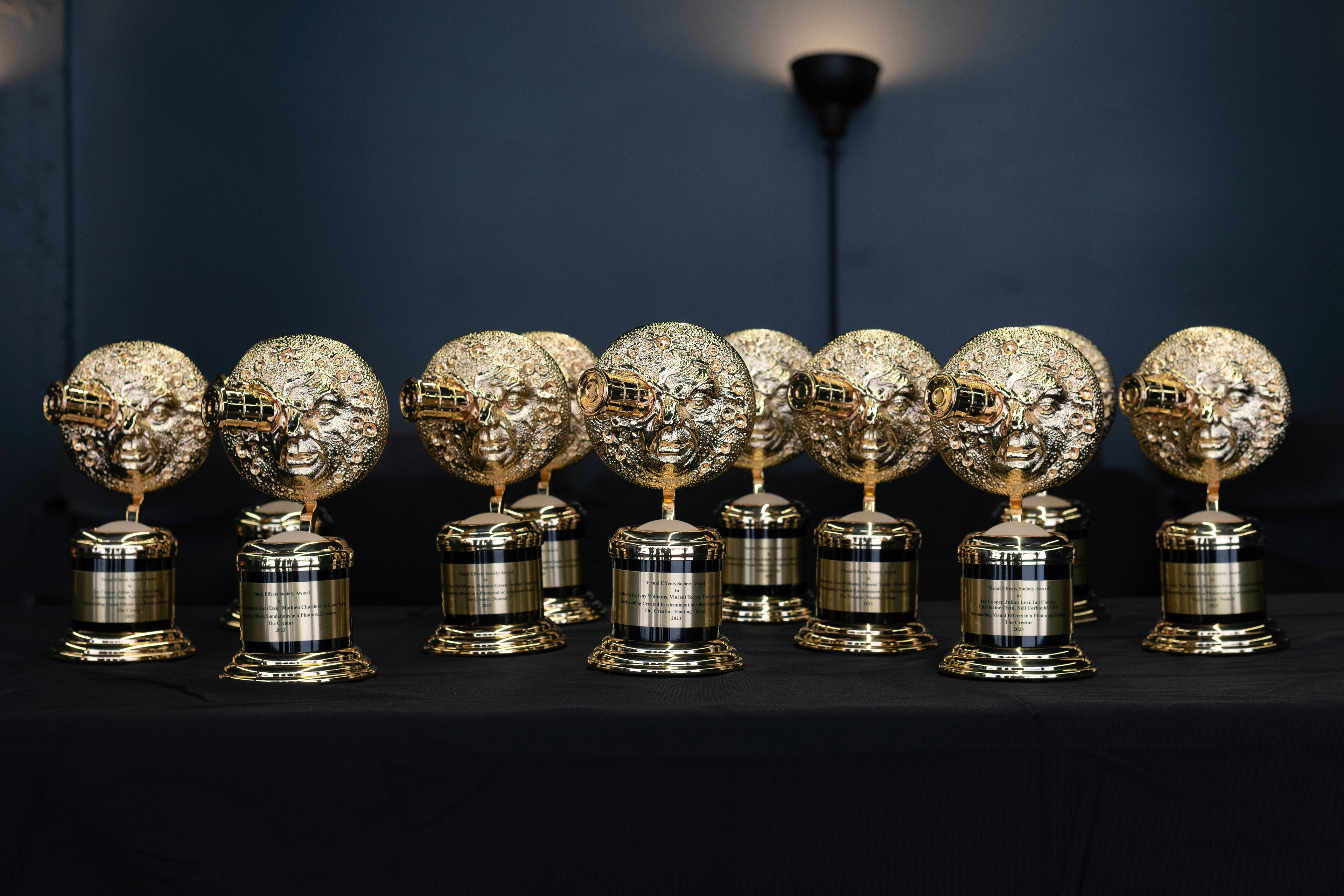11 VES awards for the work done on the show, including best Outstanding Visual Effects in a Photoreal Feature.