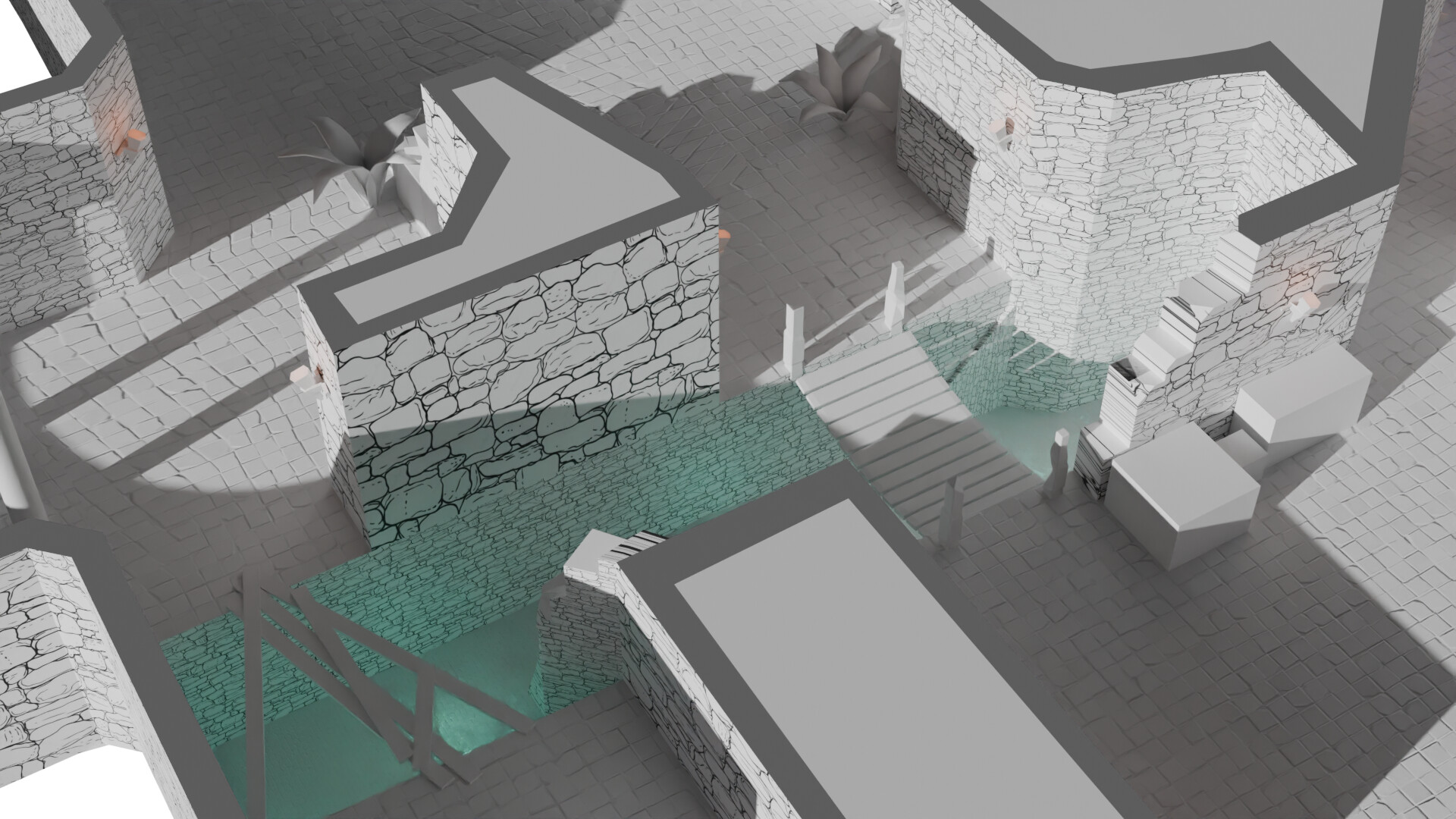 ArtStation - Quick Level Design Sketch