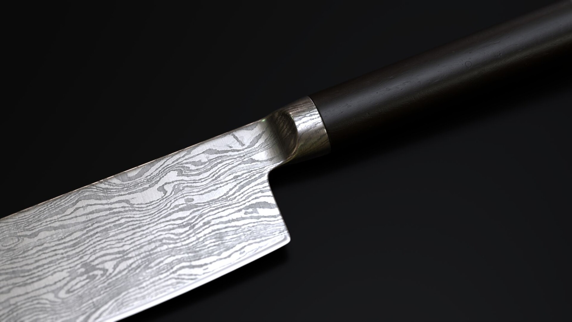Damascus Steel Textures for Marmoset Toolbag 4 Library gallery image 1