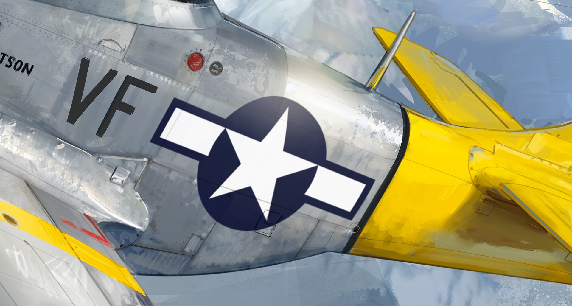 ArtStation - P-51 Mustang over the Alps 1944