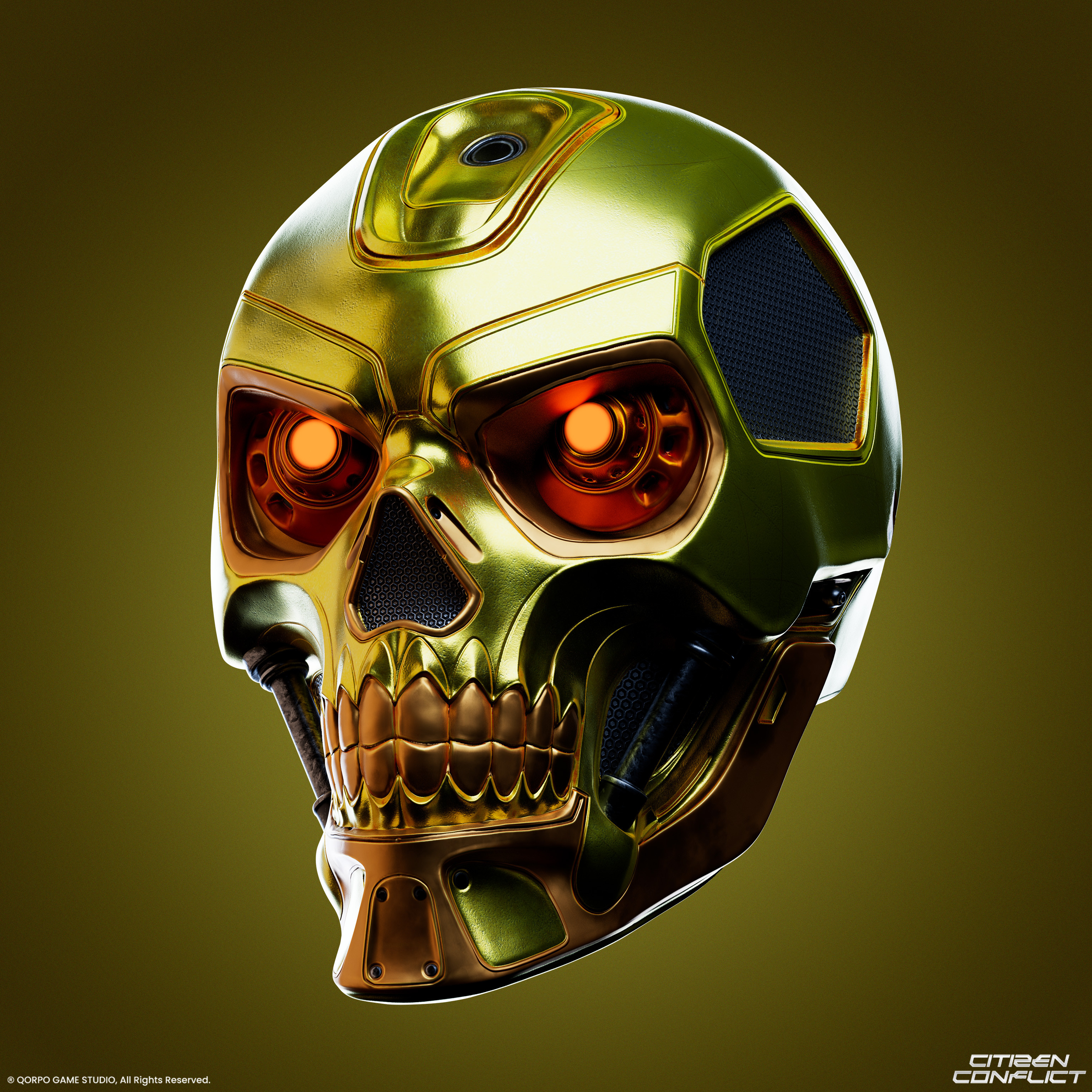 Cititen Conflict Metal Mask