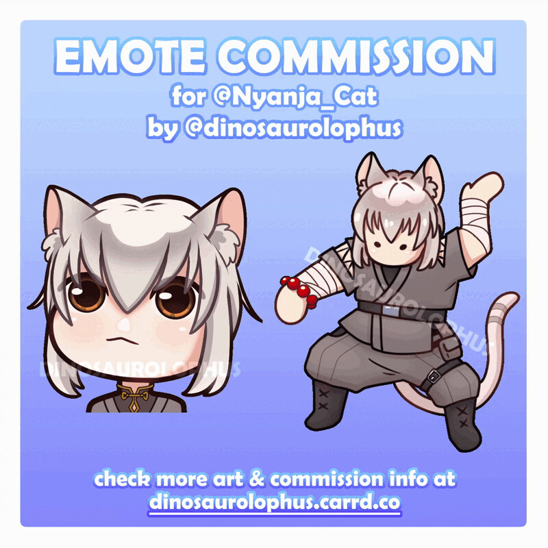 dino-hachi-nyanjacat-emotes-