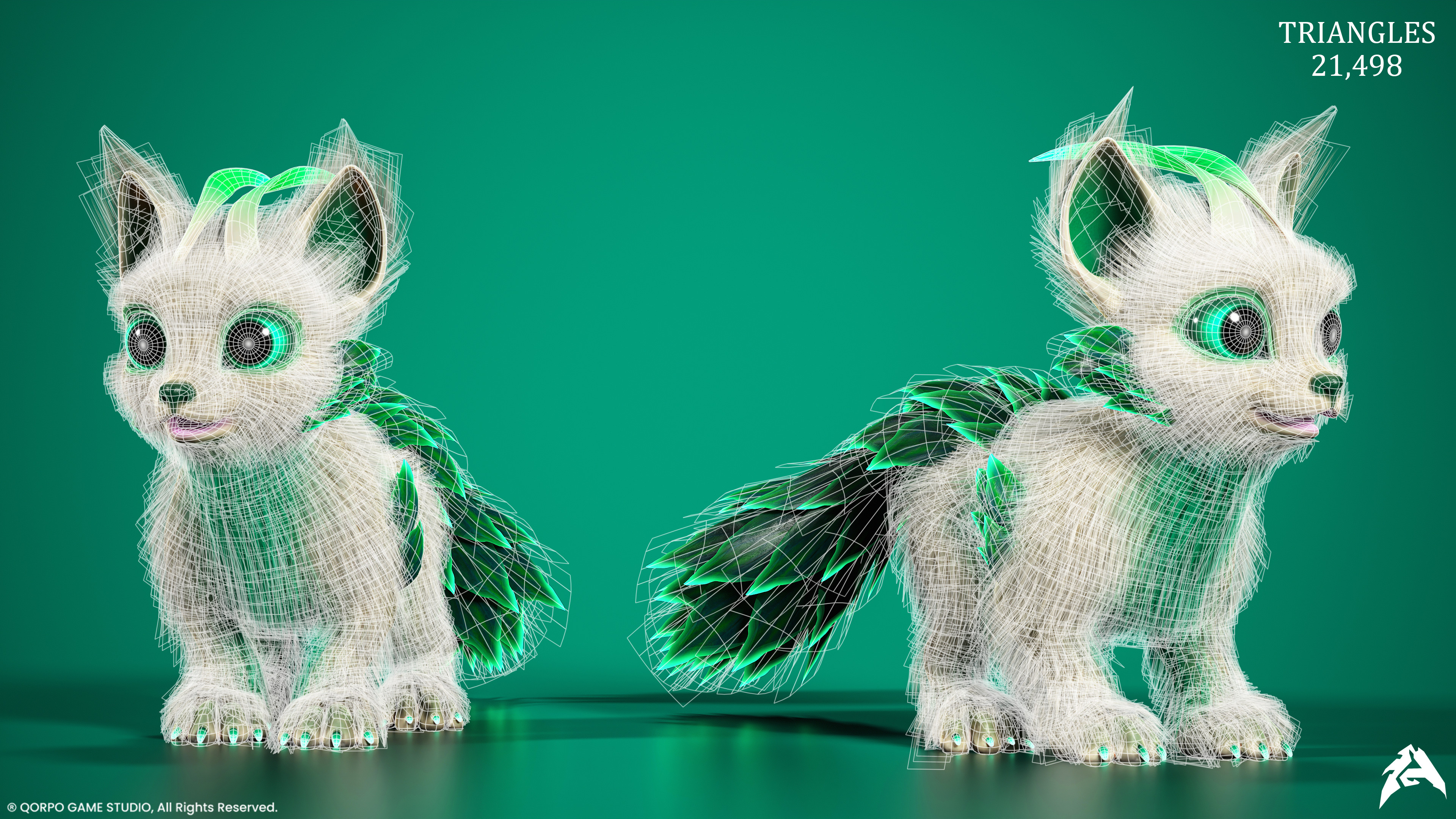 Nature Wolf Lvl1 Wireframe