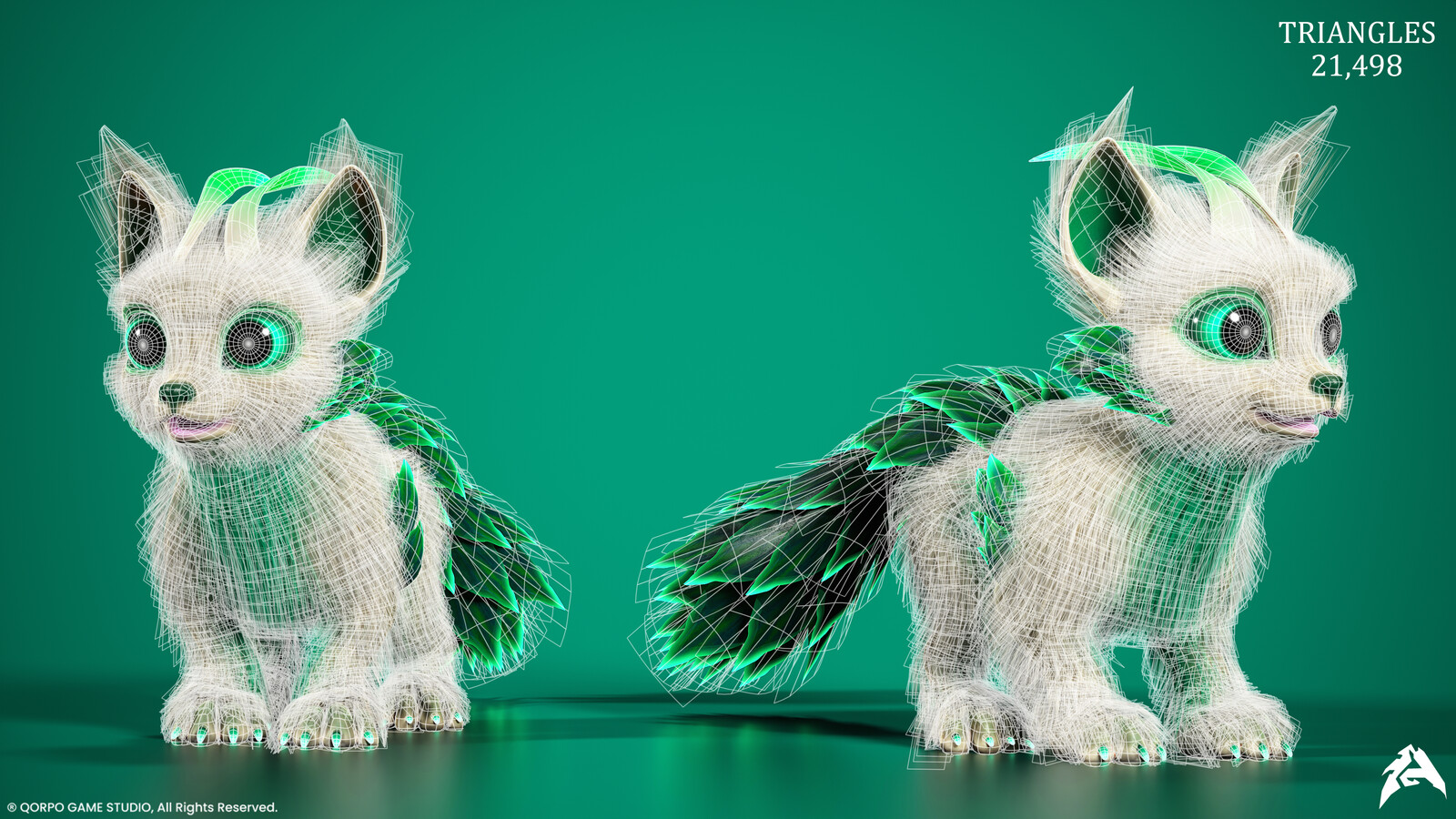 Nature Wolf Lvl1 Wireframe