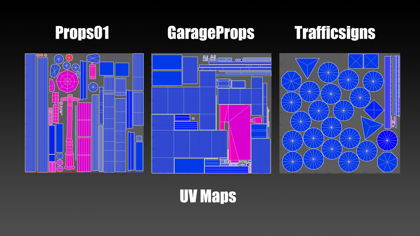 Props UV map.  