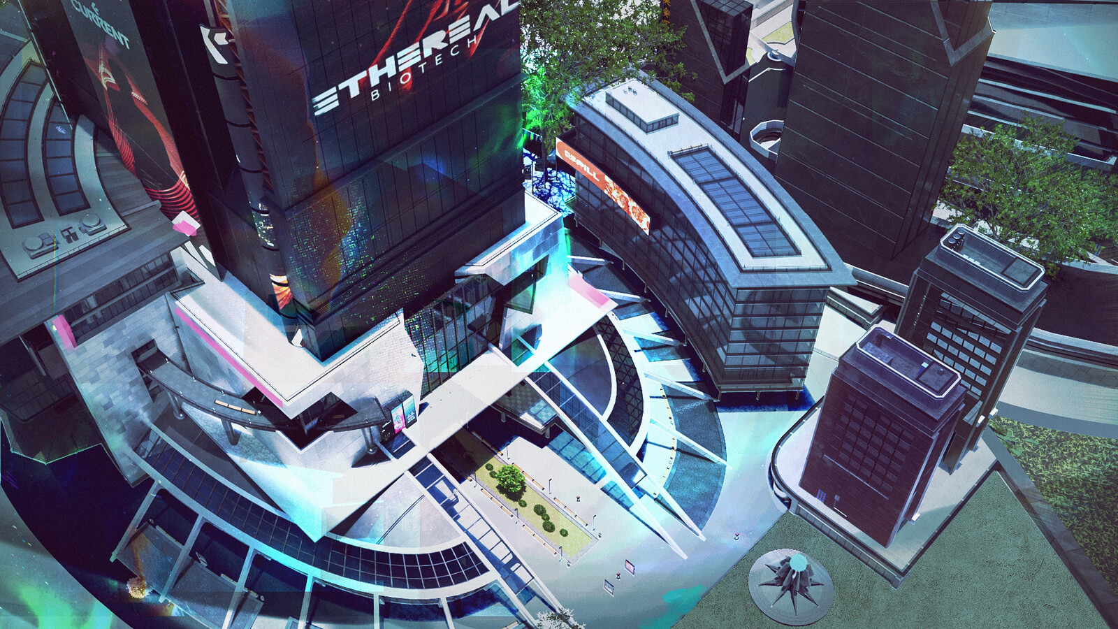 The Waking World - Modern Cityscape - Environment Design
