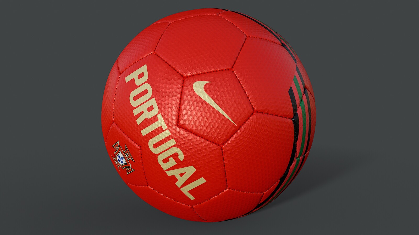 Soccer Ball Nike Prestige - Collection Examples - Skin Portugal - Rendering 5