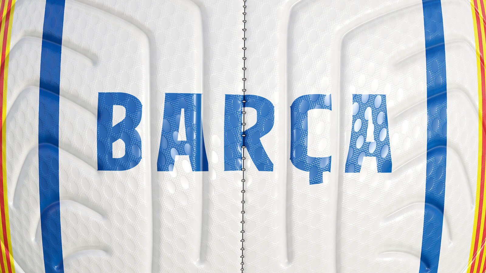 Soccer Ball Nike Academy - Collection Examples - Skin FC Barcelona - Rendering 5