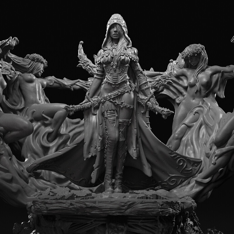 Red Riding Hood Hero Model