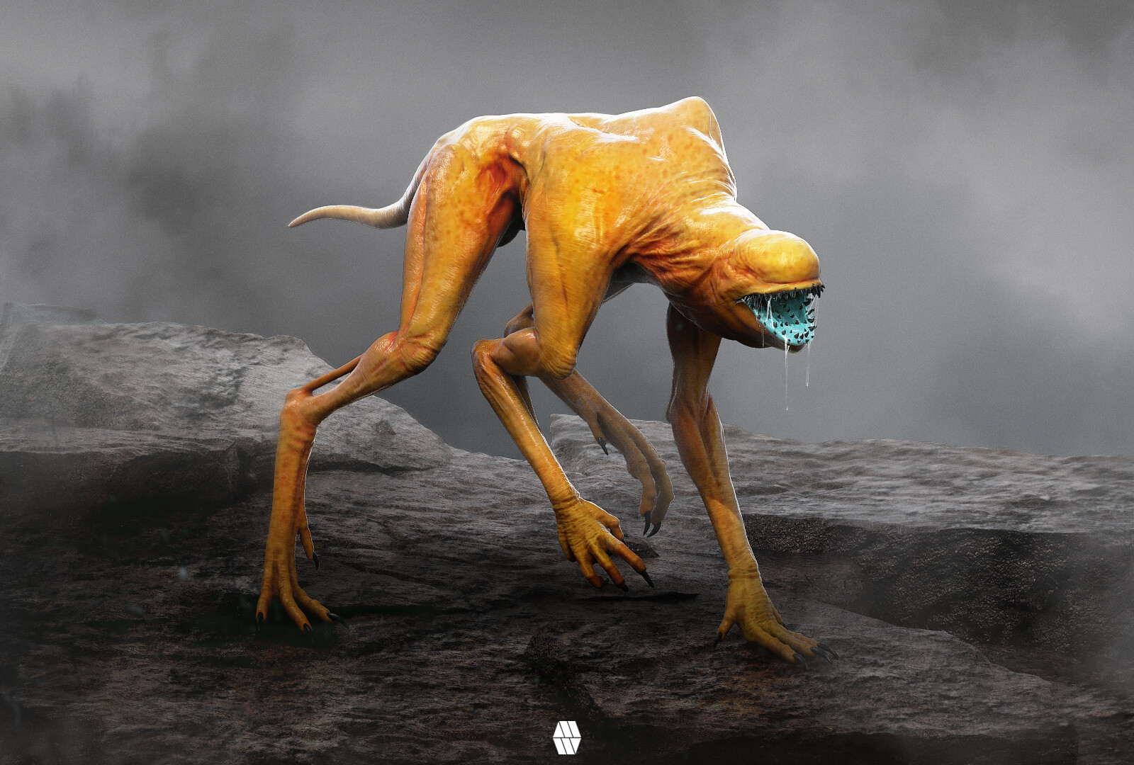 A Creature Emerges - 'Amorphous' George REDreev Concept