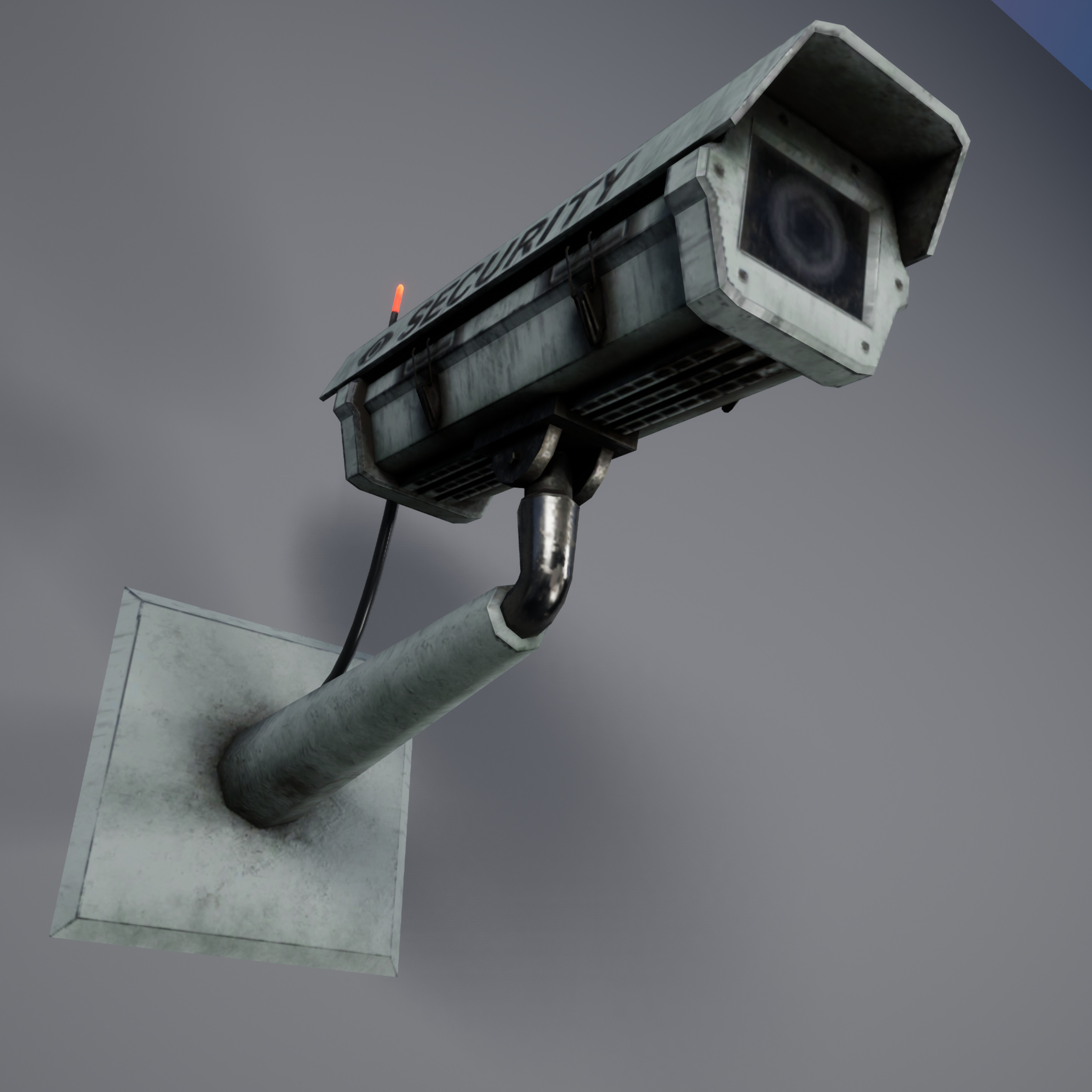 Security Camera in Unreal Engine 4.25.4.