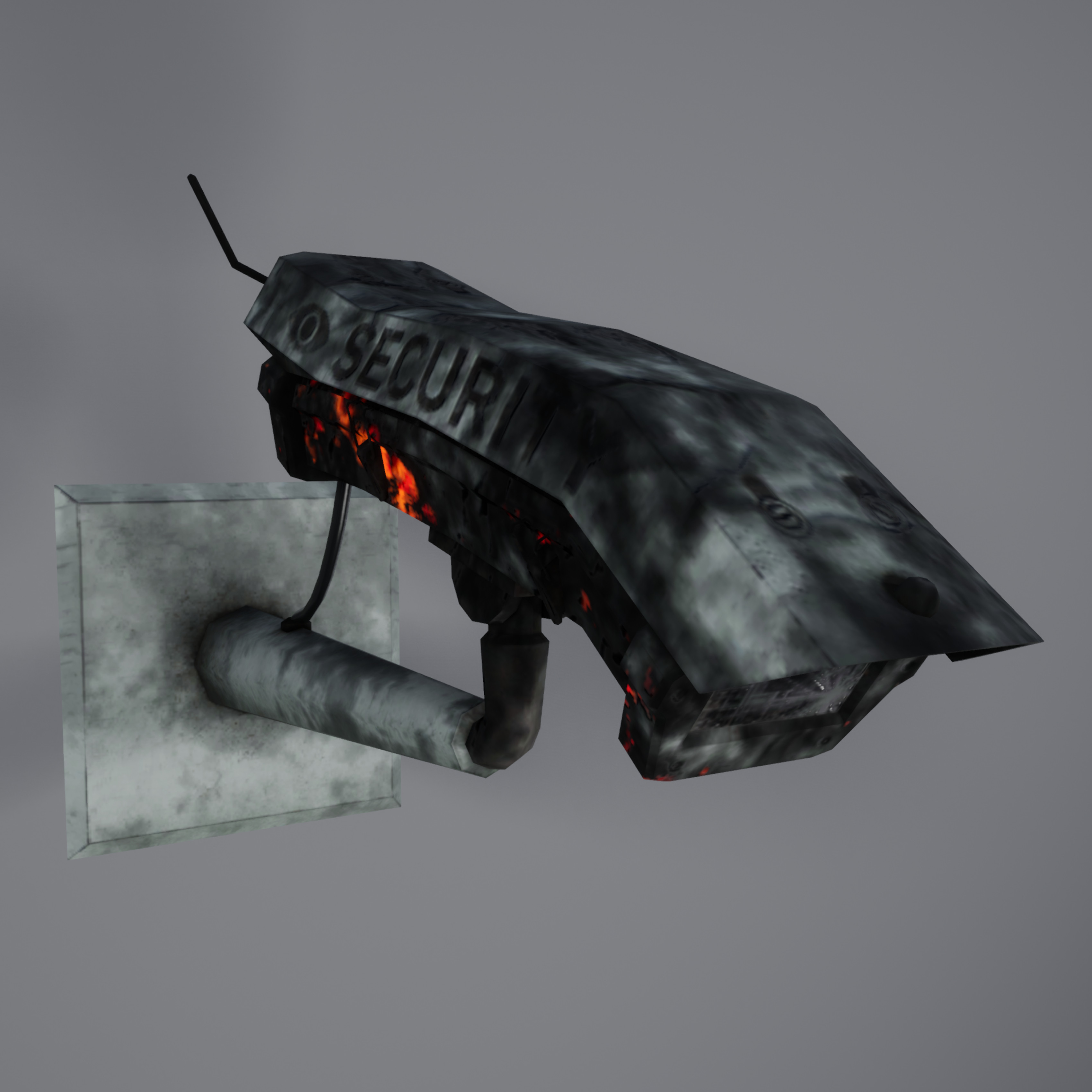 Security Camera (Damaged) in Unreal Engine 4.25.4.