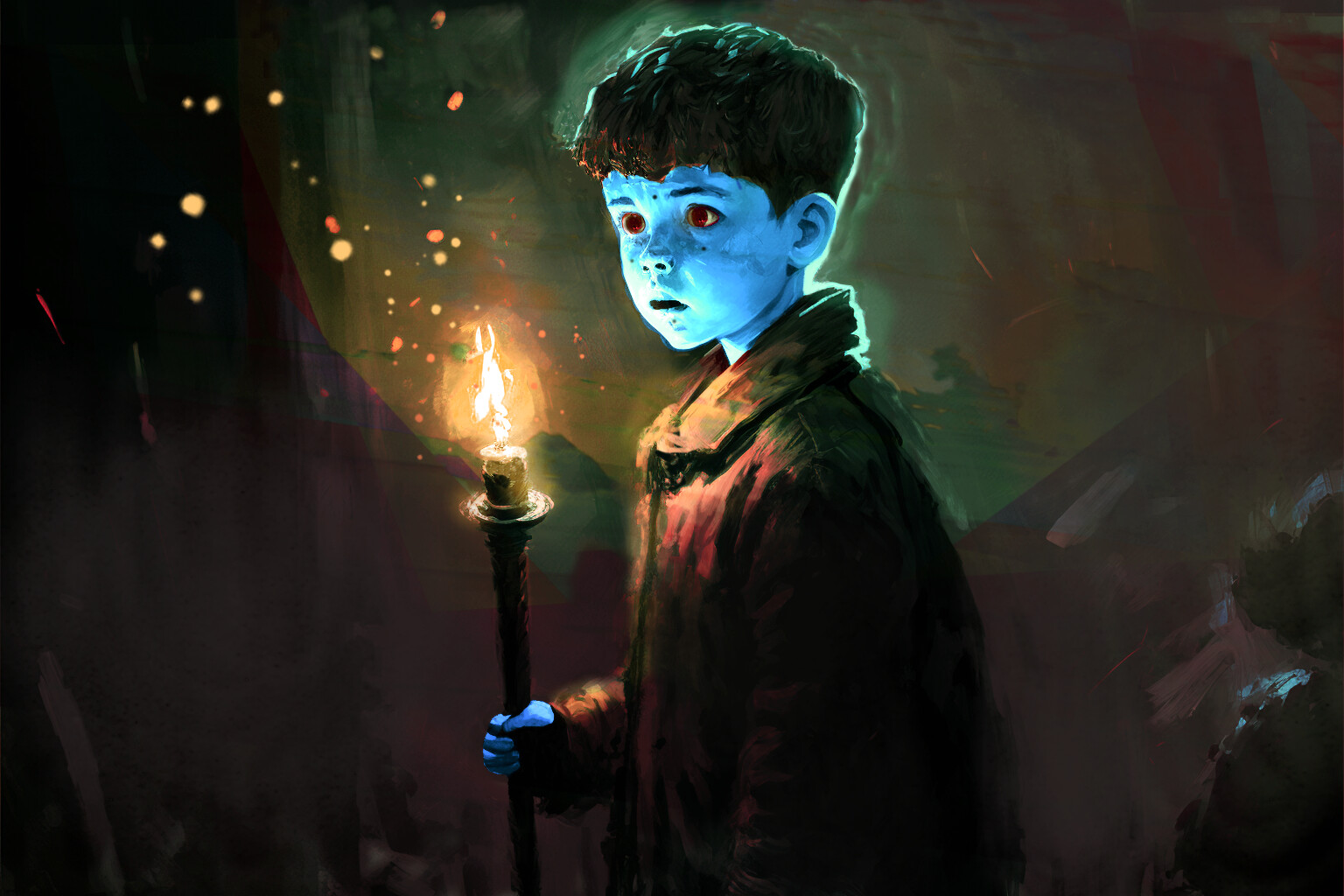 Timmon Exploring - Original Character