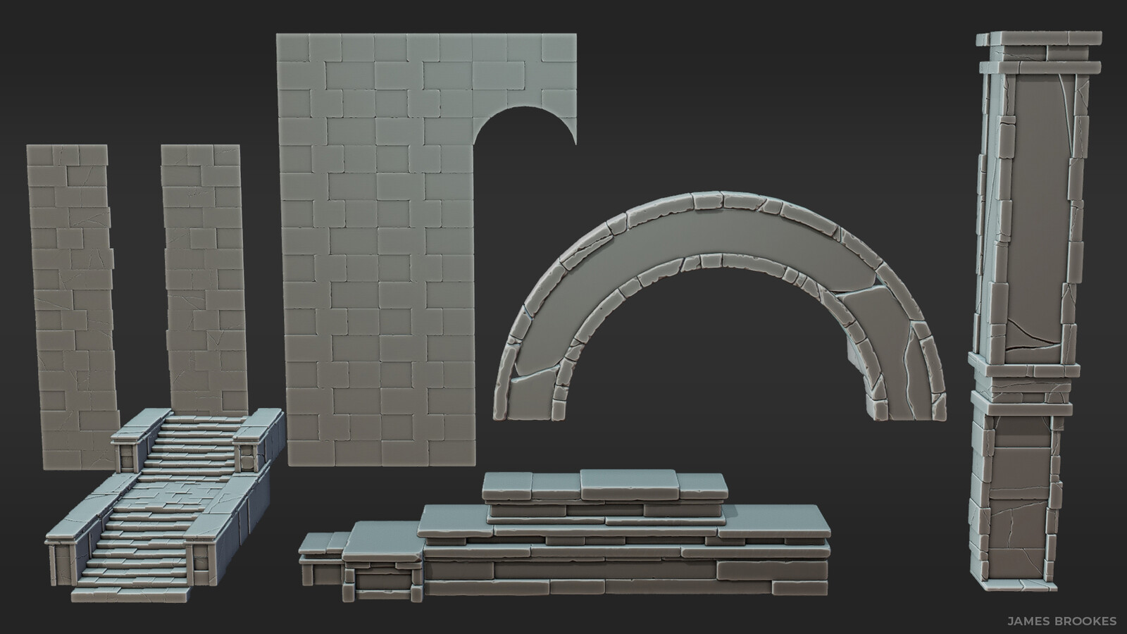 architecture in Blender 