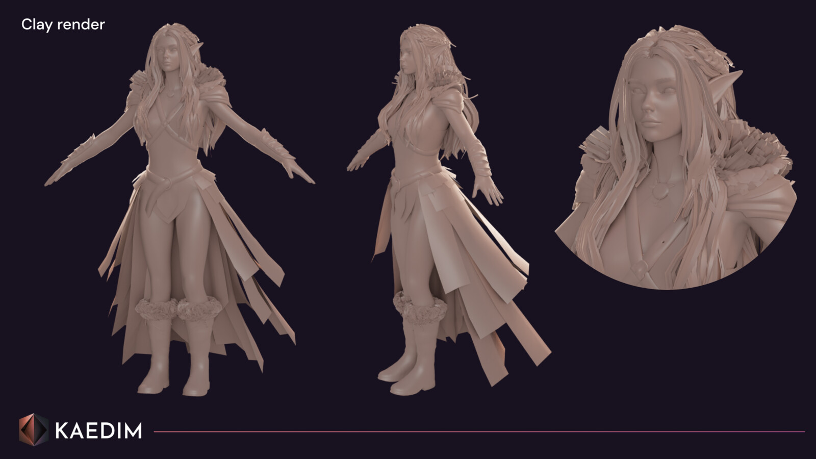 Clay render
