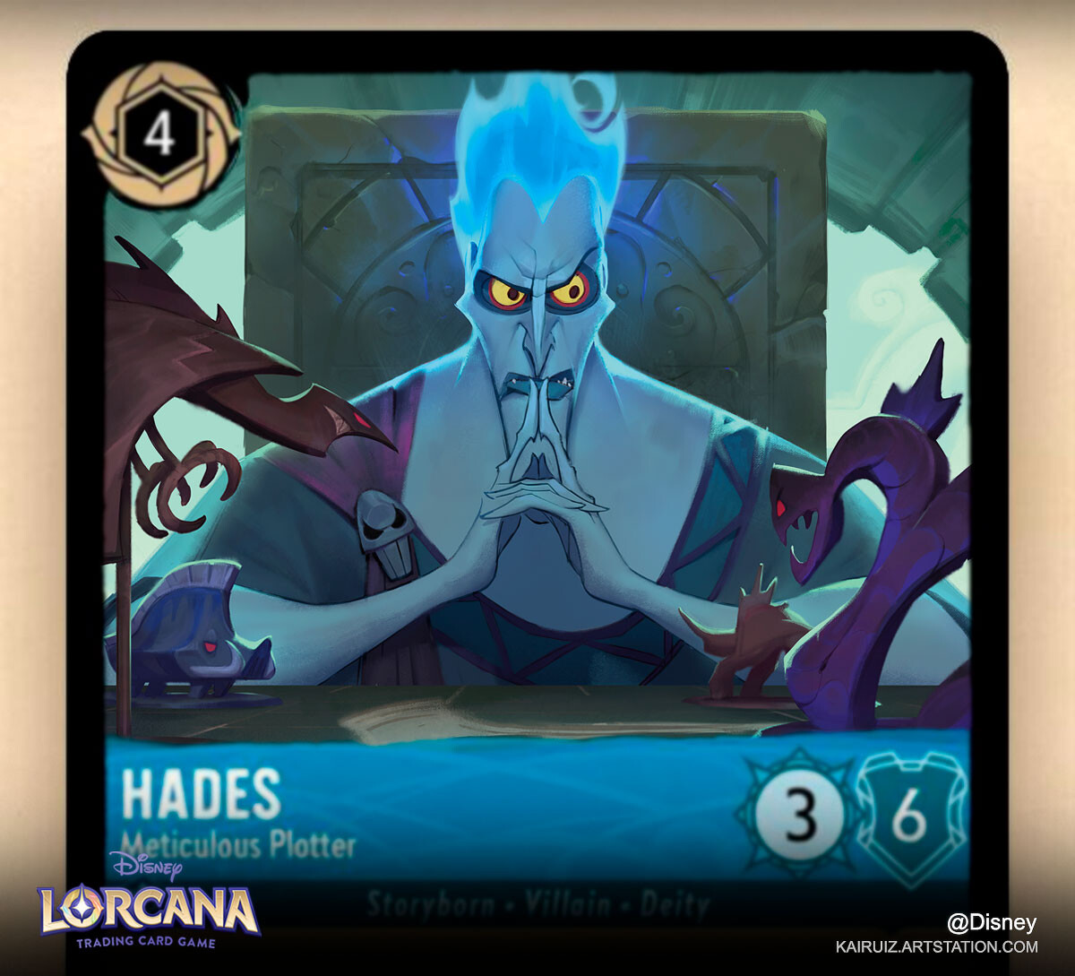Carlos Ruiz - Hades - Lorcana