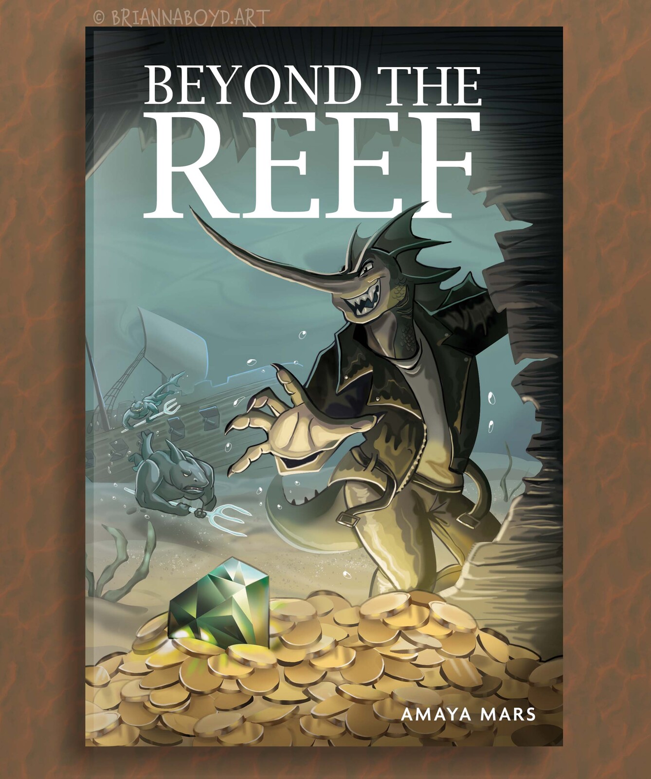 Beyond the Reef- Book Cover Mockup