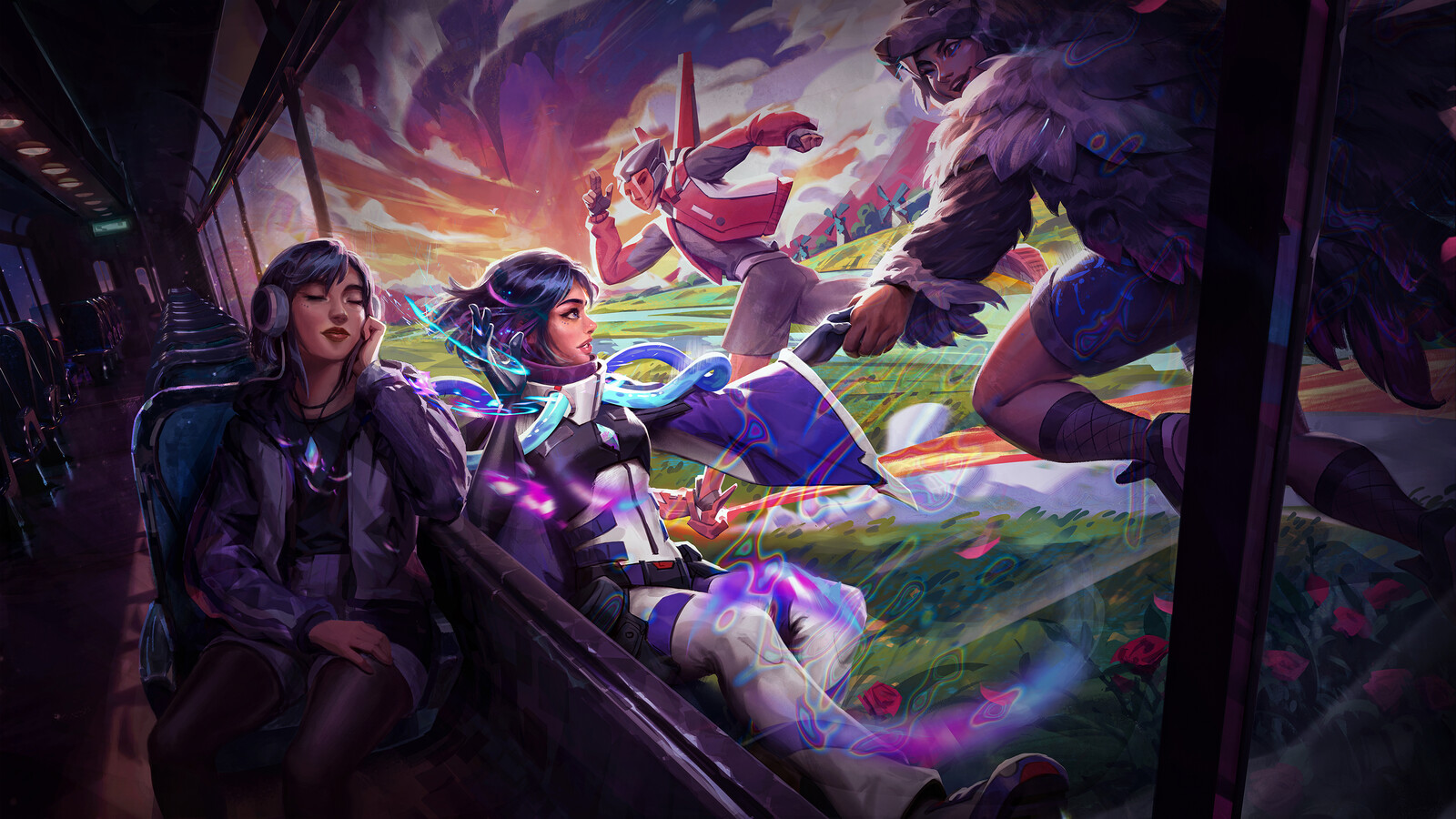 Jam &amp; Tea Studios -  Key Art and Character Concepts