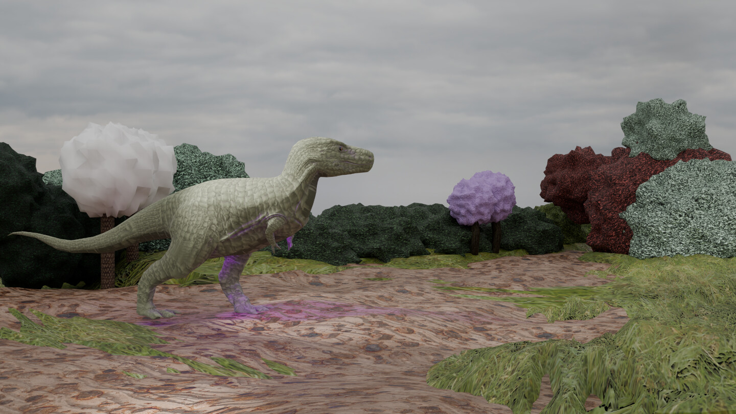 start texturing trees
