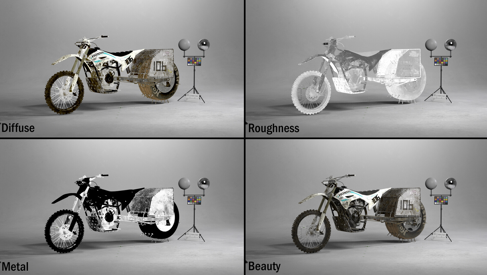 ArtStation Monster Bike Asset Integration