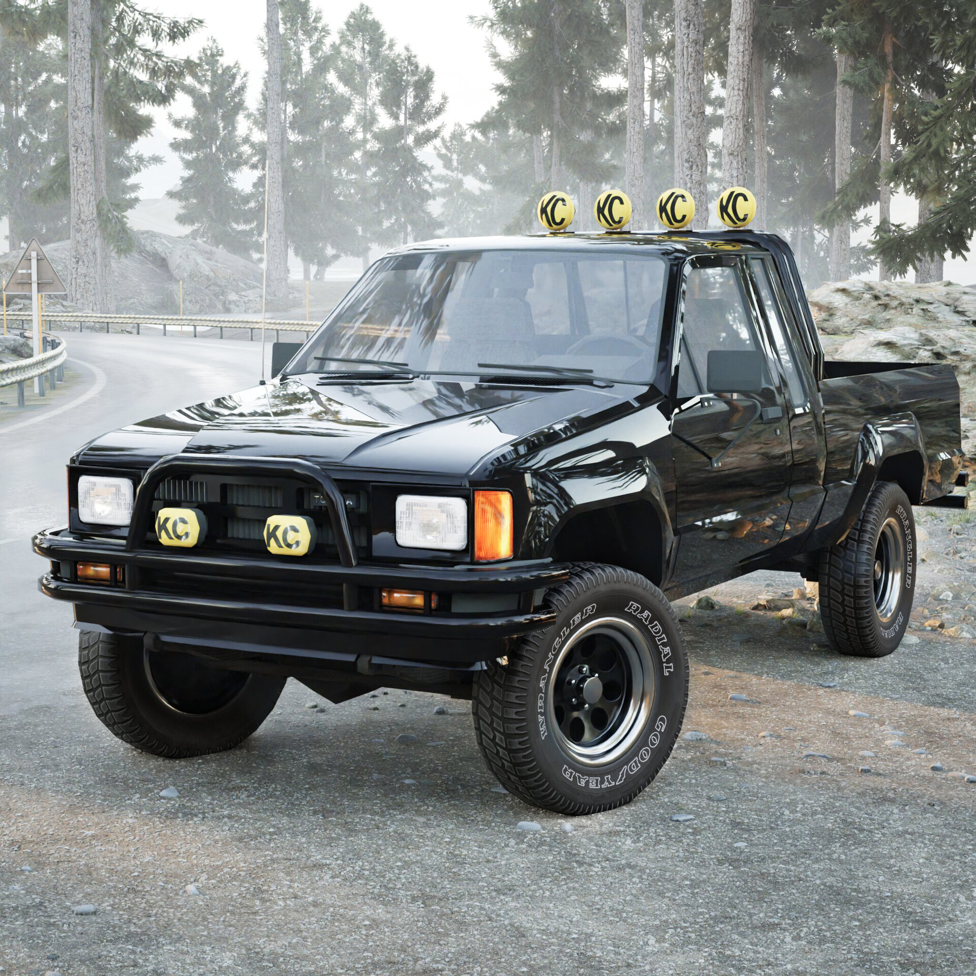 FPSunreal - Pickup Toyota Marty Mcfly's dream