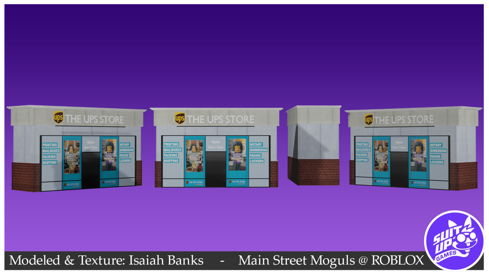 Main Street Mogul (ROBLOX) - Low Poly prop