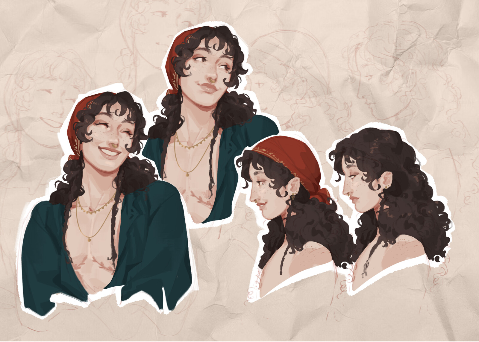 Tureygua: Mid 20s, amnesiac who doesn't quite realize they are a vampire yet