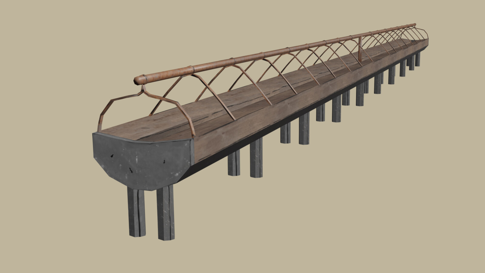 Lavoir - Modelling &amp; Texturing