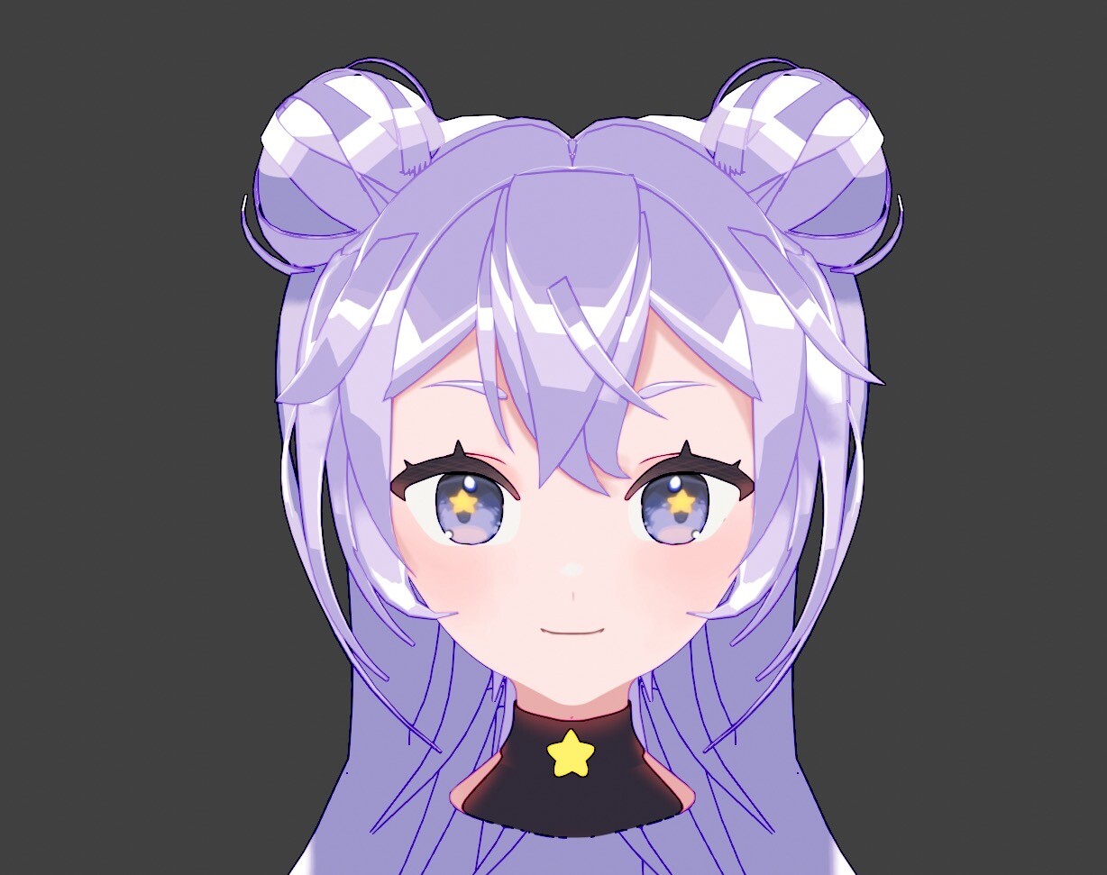 ArtStation character model！ i try！！