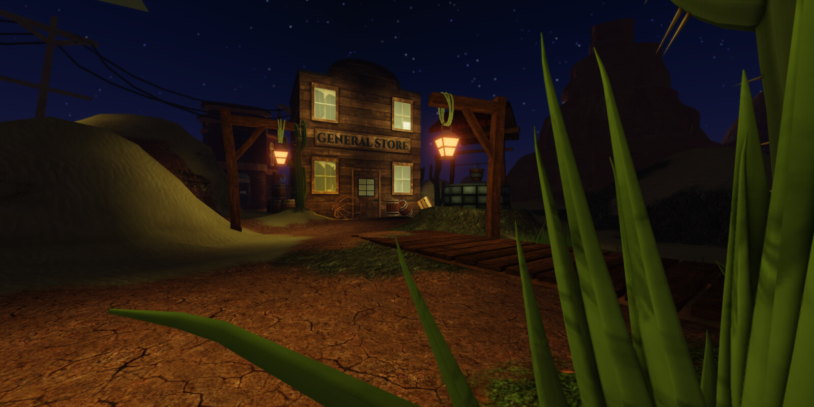 Render Shot of environment.