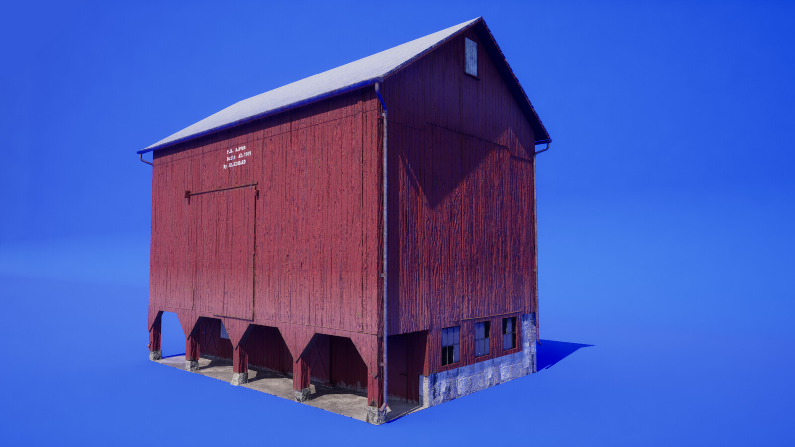 Barn Breakdown Shot