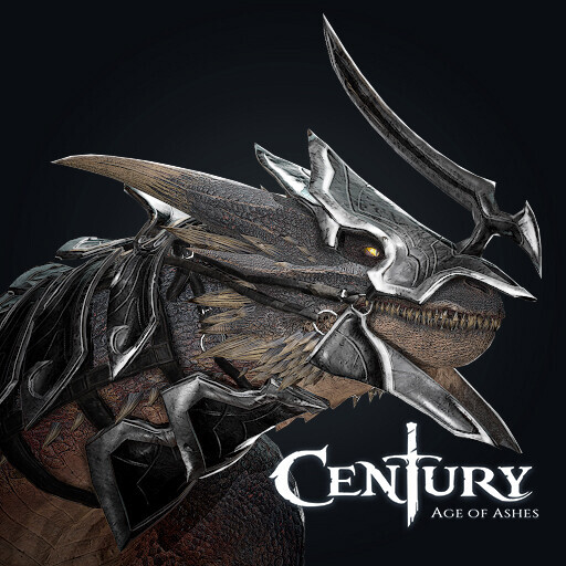 ArtStation - Century Age of Ashes - Inventory Thumbnail - Dragon Head Armor