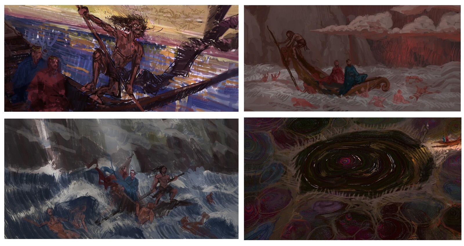sketches for Charon