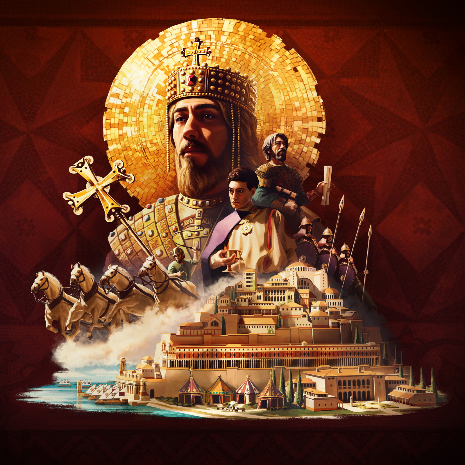 Crusader Kings 3 - Roads to Power Key art