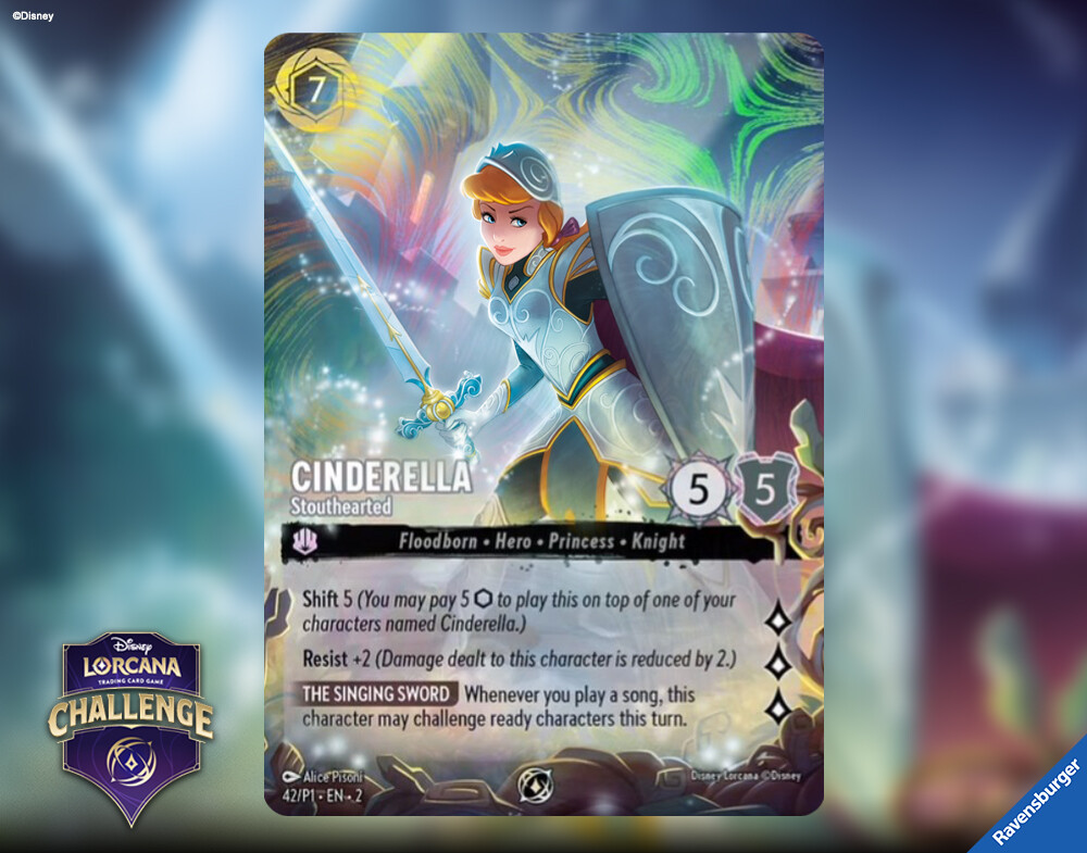 ArtStation - Disney LORCANA TCG - CINDERELLA Stouthearted