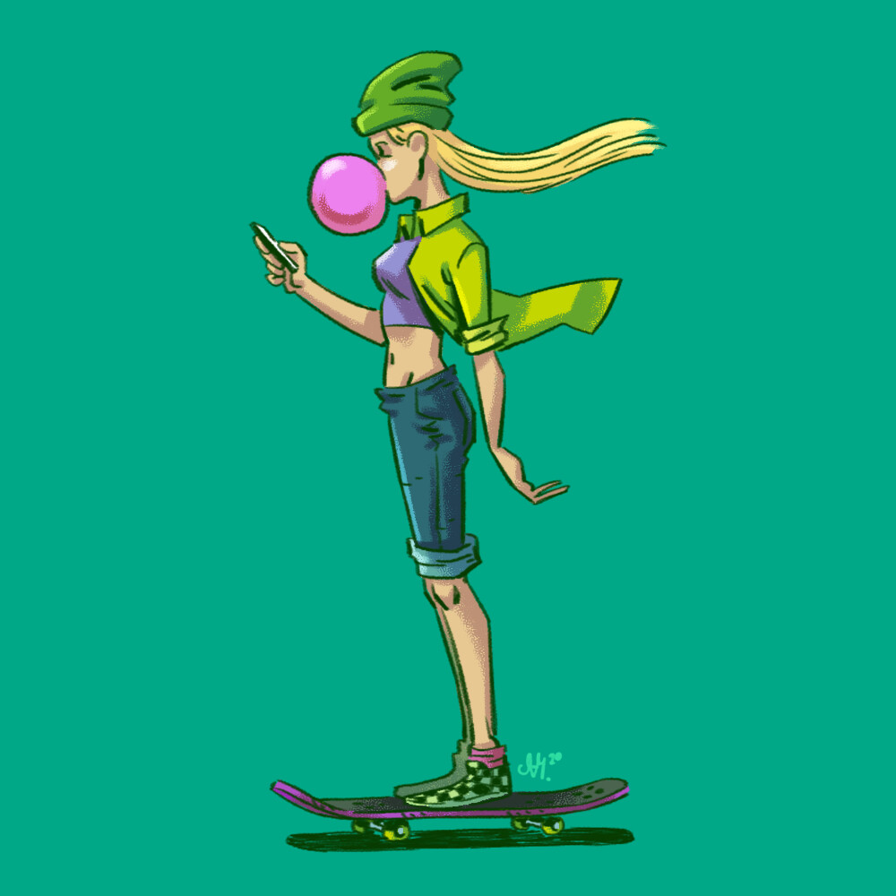 ArtStation - Skater 6