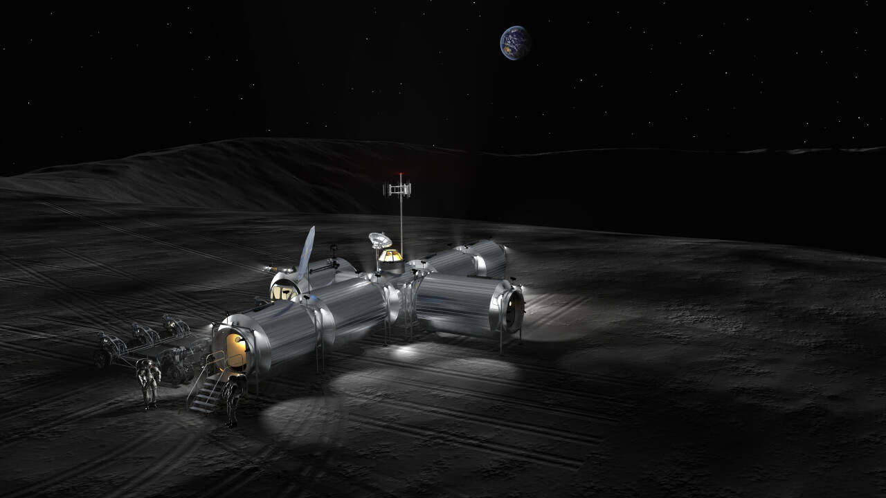 Lunar Hab - All modules.