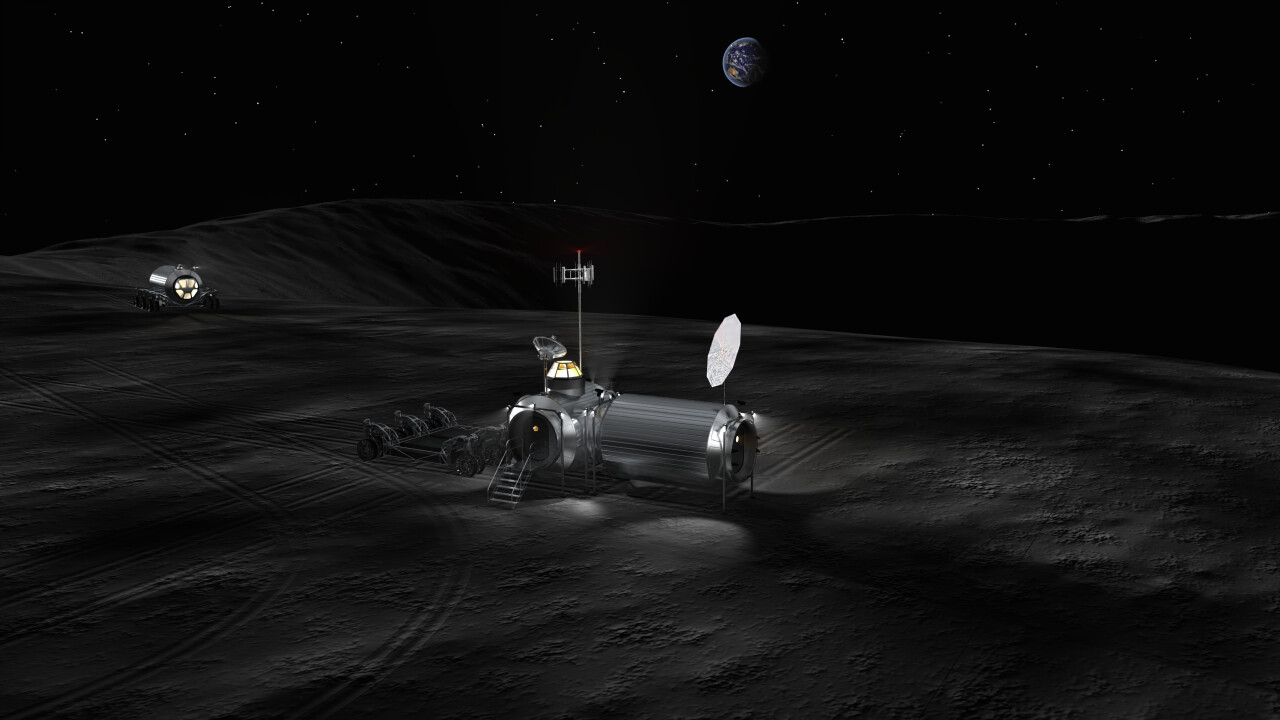 Lunar Hab - ECLSS and NODE modules.
