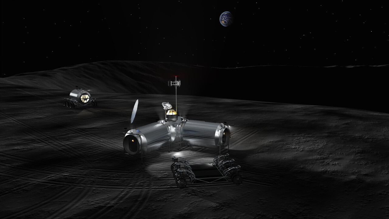 Lunar Hab - ECLSS, NODE and OPERATIONS modules.