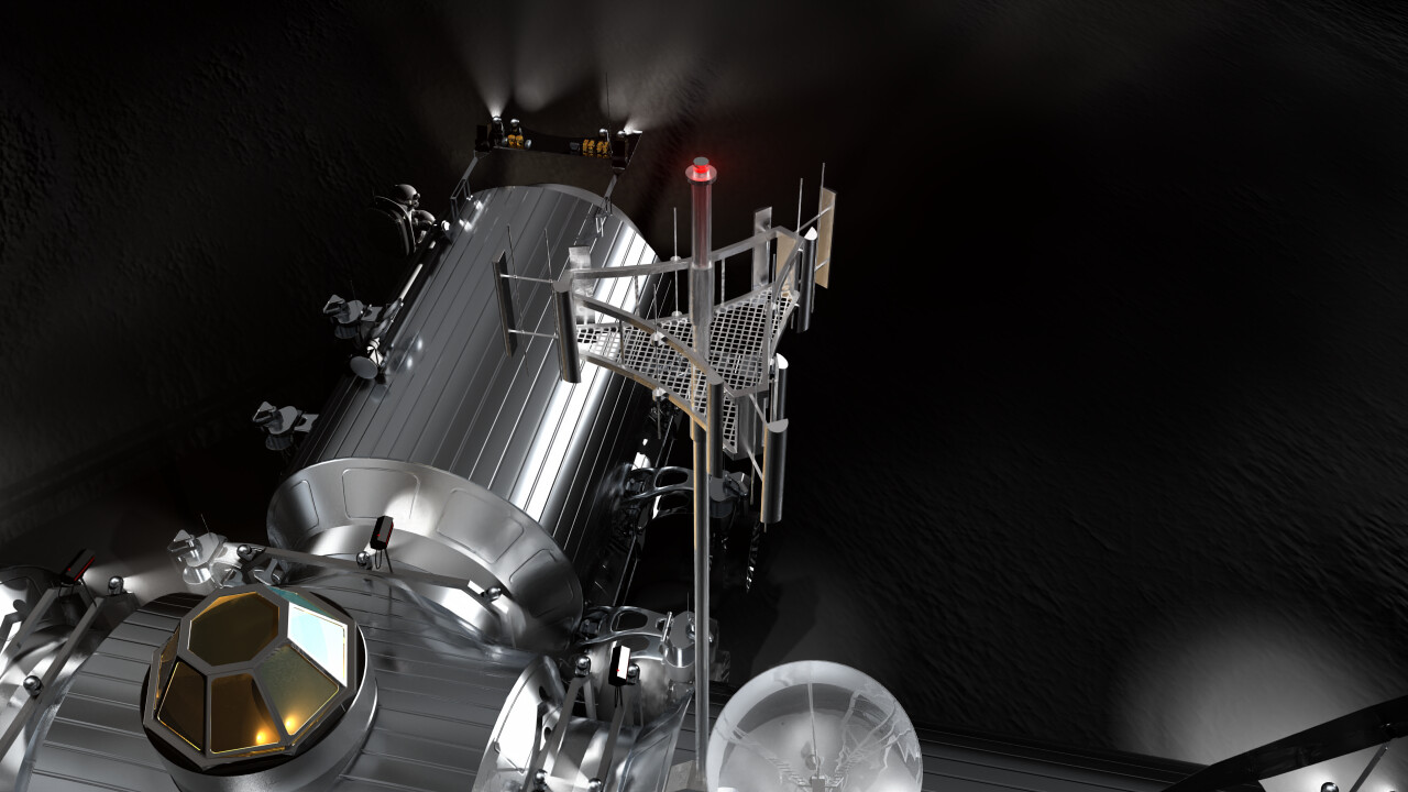 Lunar Hab - Top view.