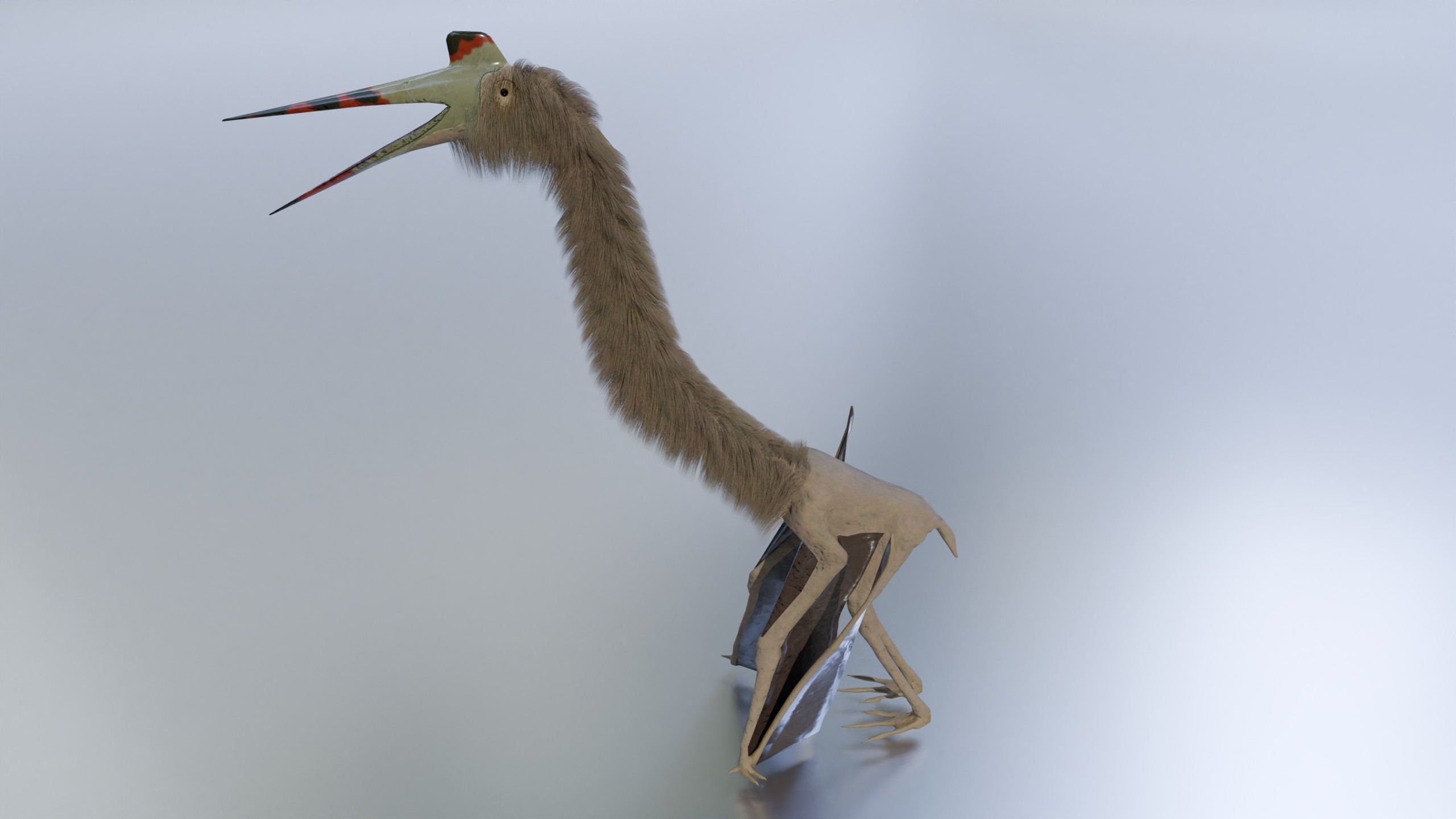 Final texturing. Now on to animating!