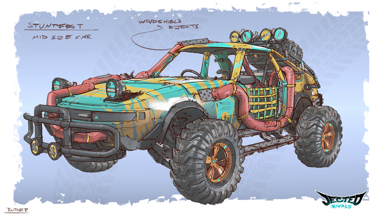 Stuntfest - World Tour / Jected: Rivals Car Concepts