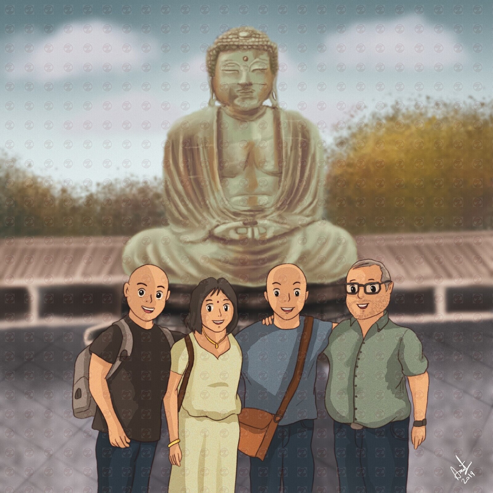 A Ghibili family