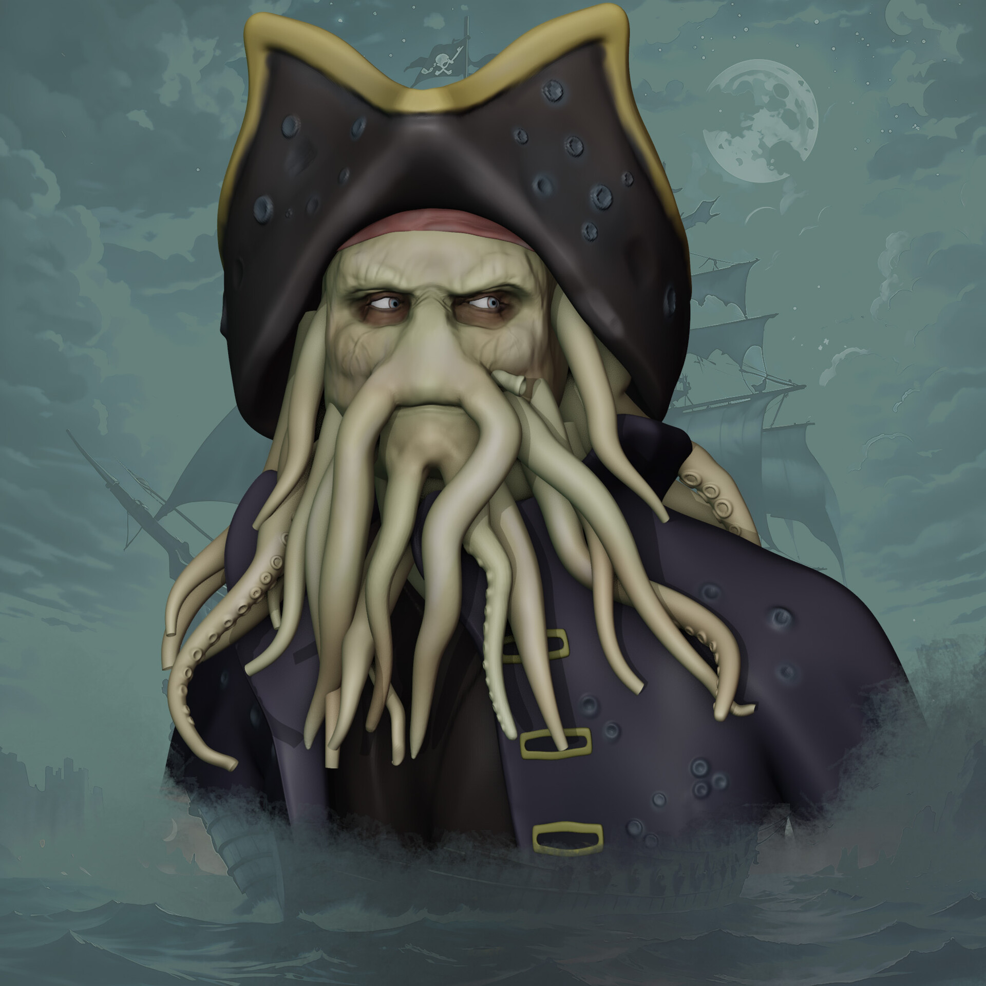 ArtStation - Davy Jones