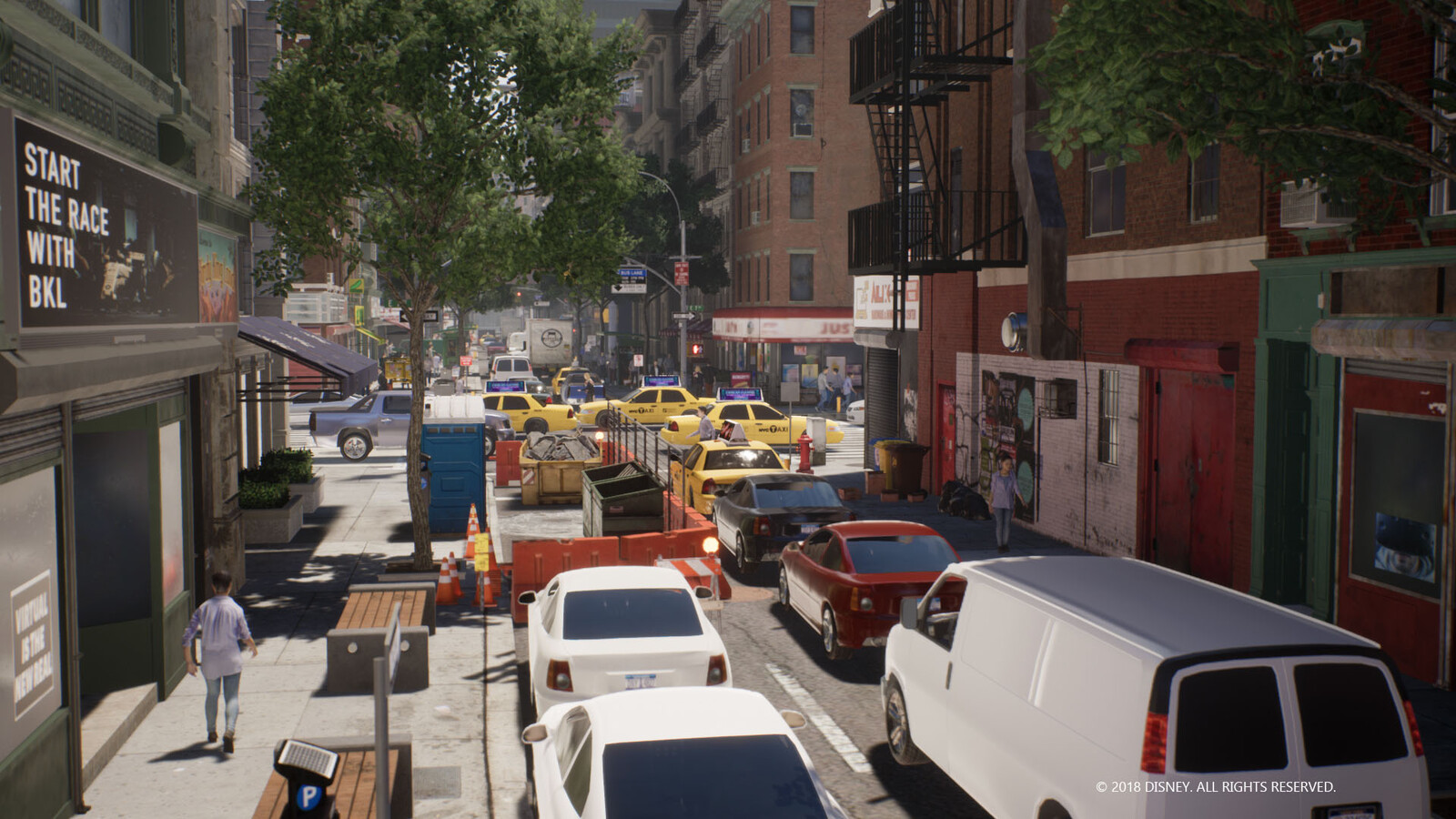 Creation and integration of various vehicles, props and city blocks