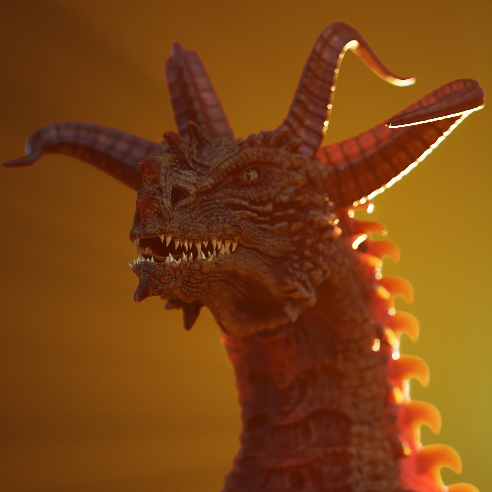 Dragon at dawn