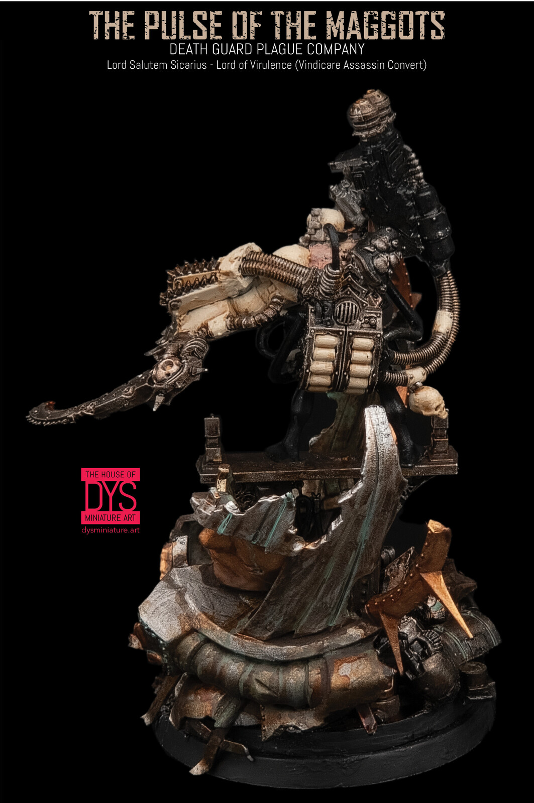 Lord Salutem Sicarius - Lord of Virulence (Vindicare Assassin Convert)