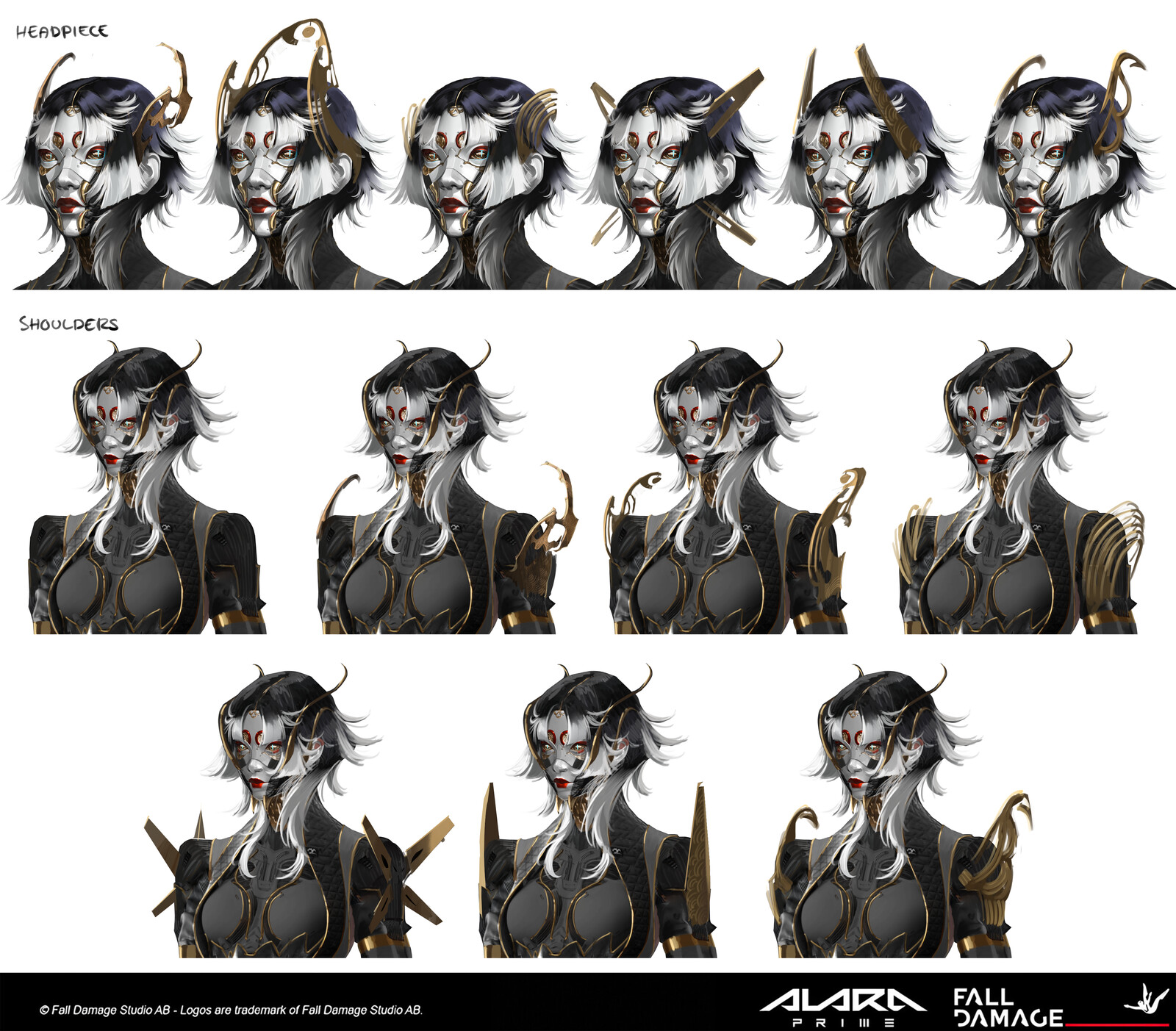 Ryoko high tier skin - head piece exploration