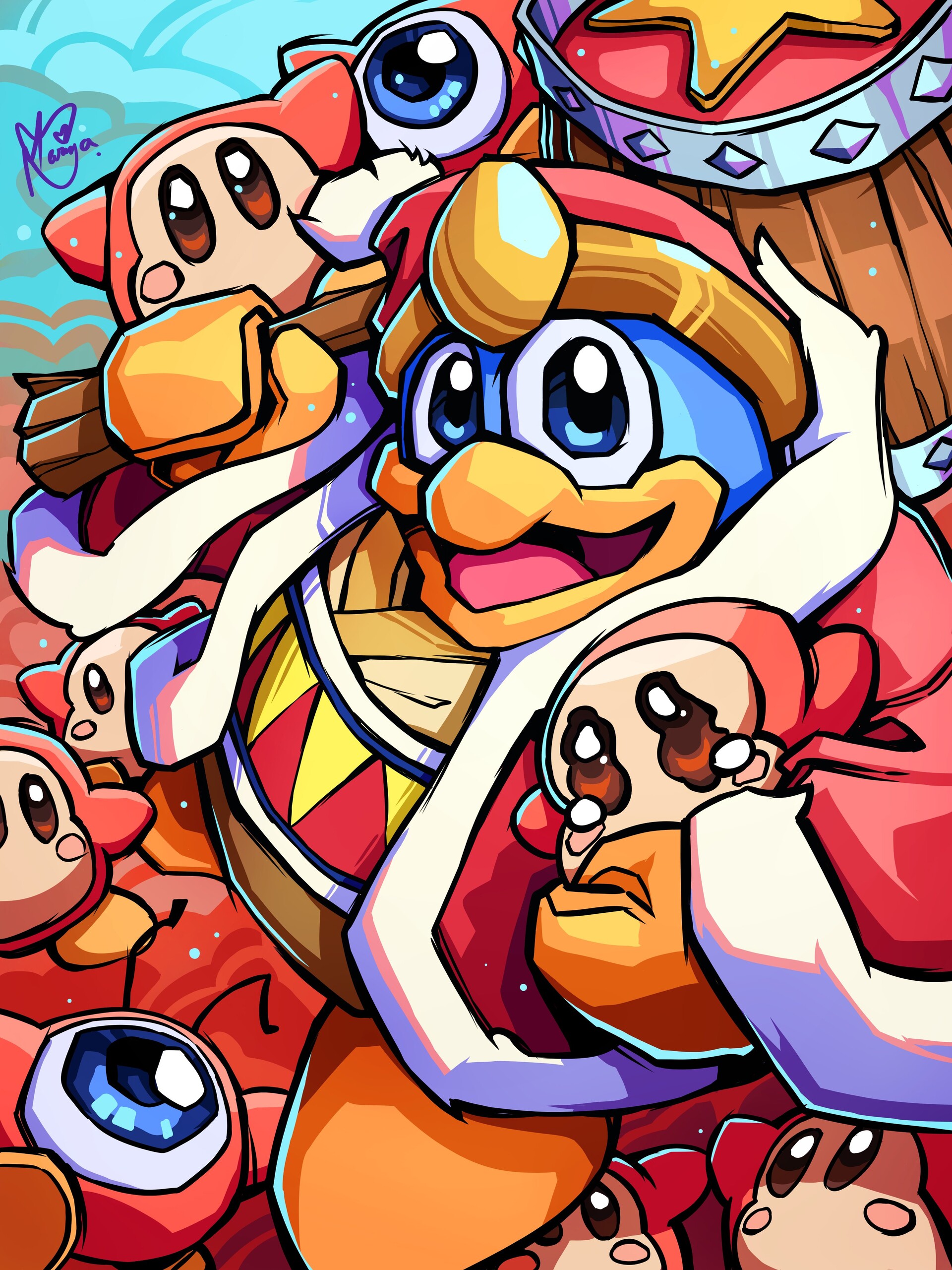 ArtStation - dedede poster