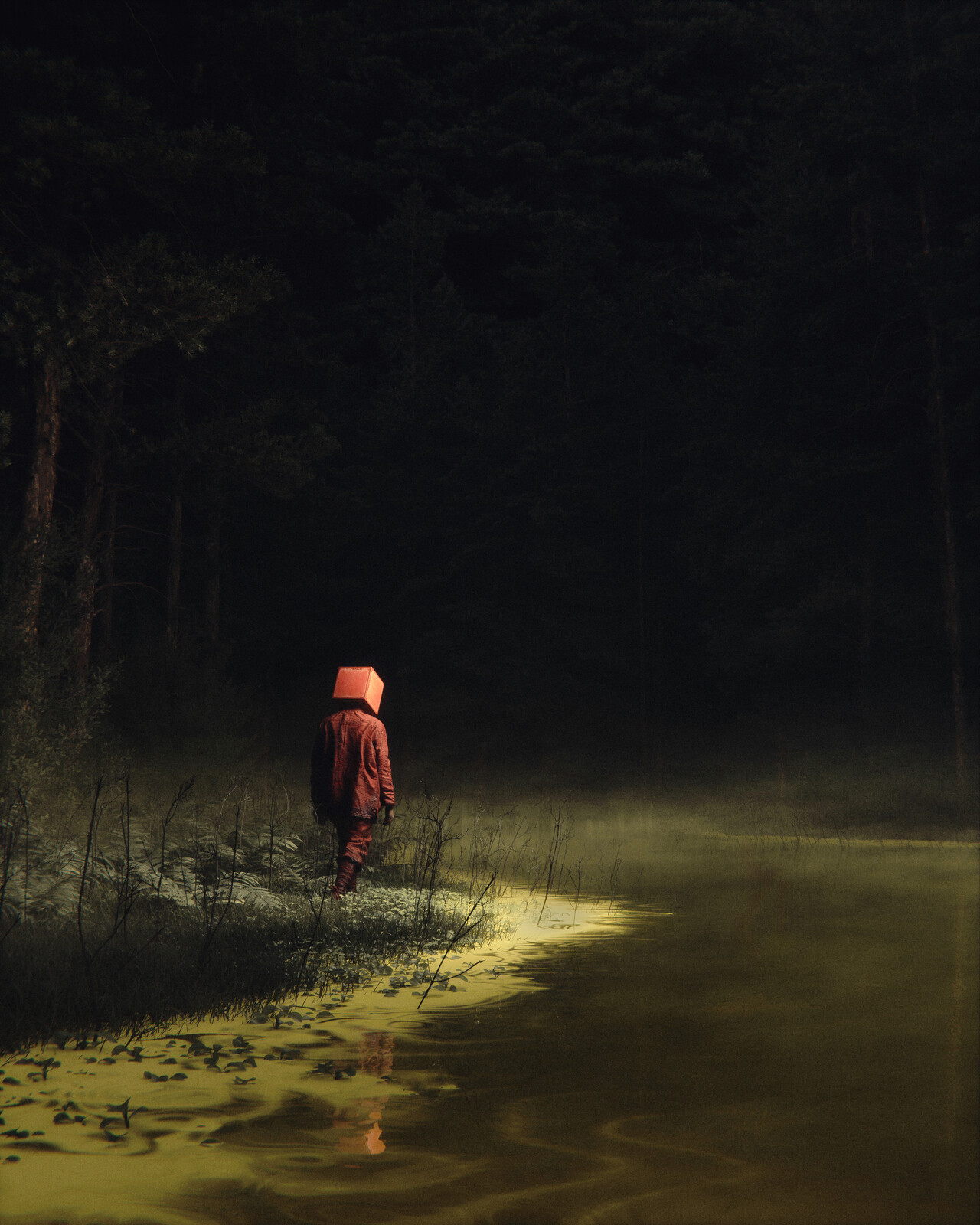the green pond